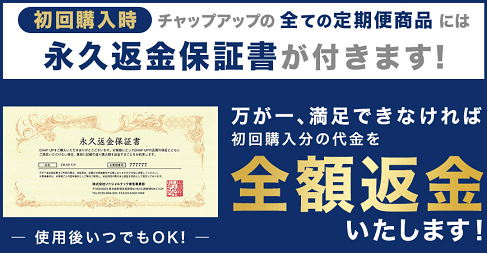 チャップアップ 電話注文